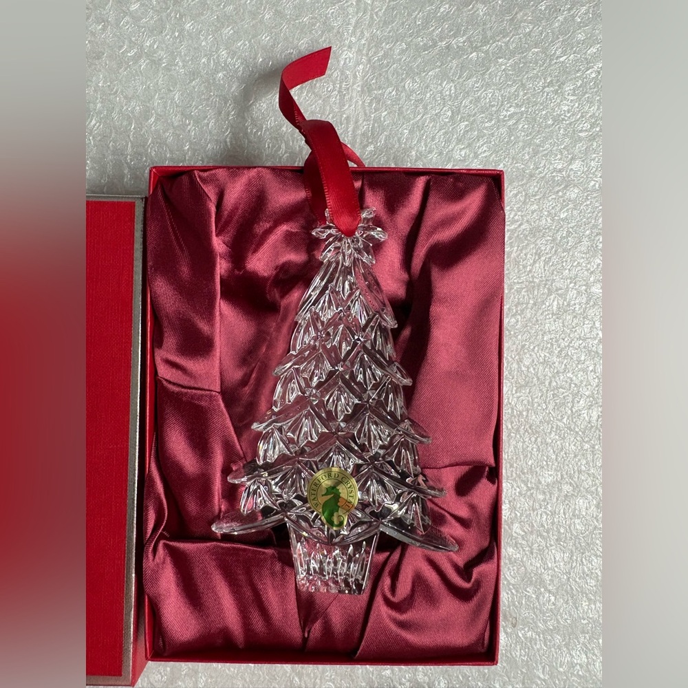 Waterford Crystal Christmas tree ornament